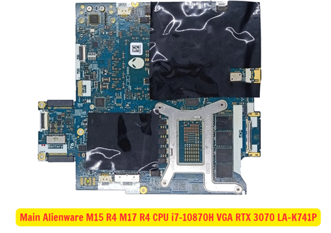 GIÁ THAY Main Alienware M15 R4 M17 R4 CPU i7-10870H VGA RTX 3070 LA-K741P