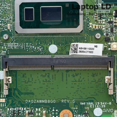 Mã main Acer Aspire A515-55 A515-33 DAZAUIMB8C0