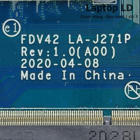 Mã main Dell Latitude 5411 LA-J271P