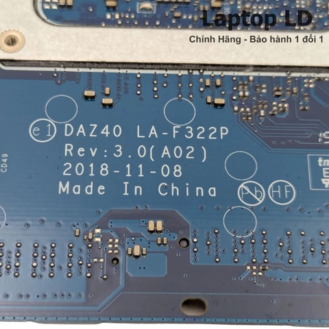 Mã main Dell Latitude 7490 LA-F321P LA-F322P
