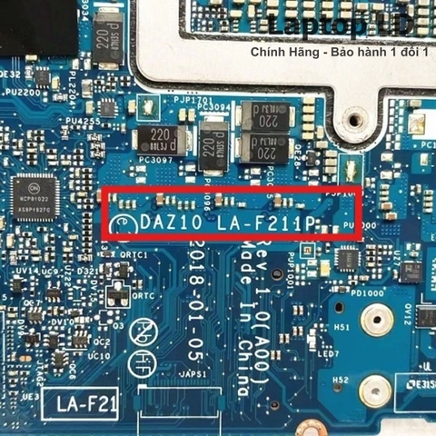 Mã main Dell Precision 5530 2-in-1 LA-F211P