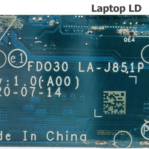 Mã main Dell XPS 13 9310 2-in-1 LA-J851P