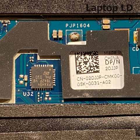 Mã main Dell XPS 15 9500 LA-J191P