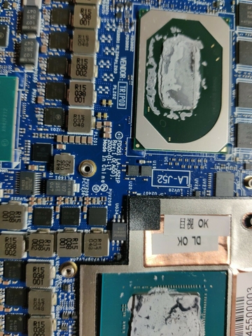 chíp Main DELL ALIENWARE M15 R3 M17 R3 CPU i9 10980 5.3GHz RTX 2070 8GB LA-J521P
