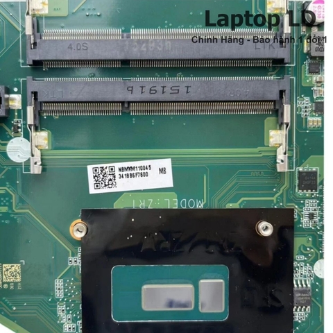 Khe RAM trên main Acer Aspire E5-573G / V3-574G CPU I5-5200U DA0ZRTMB6D0 — Laptop LD