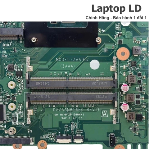 Khe RAM trên main Acer Aspire E5-575G CPU i5-6200U DAZAAMB16E0, hỗ trợ nâng cấp bộ nhớ — Laptop LD