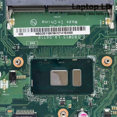 CPU và chipset trên main Acer Aspire ES1-572 CPU i3-6100U LA-D671P — Laptop LD