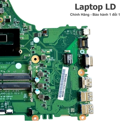 Cổng USB, HDMI và các cổng kết nối trên main Acer Aspire F5-573G / Travelmate P249-G2-M CPU i5-6200U DAZAAMB16E0 — Laptop LD