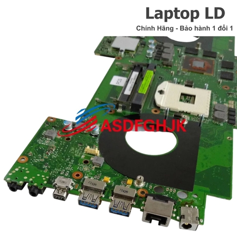 Cổng USB, HDMI và các cổng kết nối trên main Asus ROG G46VW GTX 660M — Laptop LD