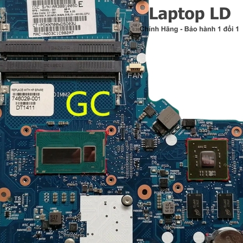 CPU và chipset trên main HP 248 G1 CPU i5-4200U 6050A2677101 — Laptop LD