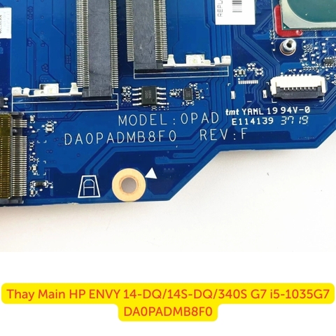 Kỹ thuật viên thay main HP ENVY 14S-DQ i5-1035G7 chuyên nghiệp