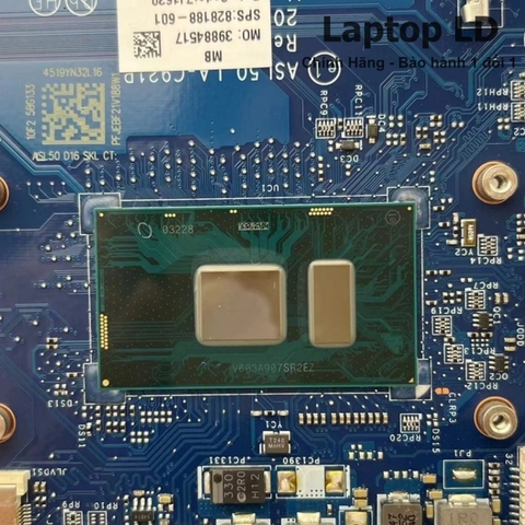 CPU và chipset trên main HP Pavilion 15-AY 15-AC CPU i3-6100U LA-C921P — Laptop LD