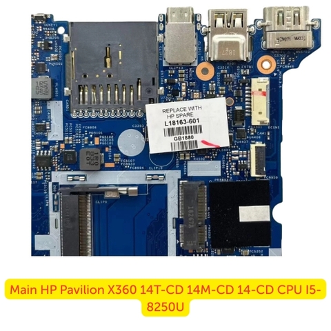 Dịch vụ thay main laptop HP Pavilion X360 14-CD i5-8250U tại Trung Tâm Laptop LD