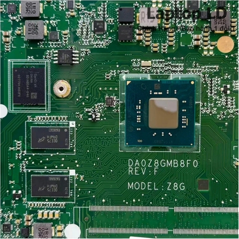 CPU và chipset trên main Acer Aspire A114-32 N4020 DA0Z8GMB8F0 — Laptop LD