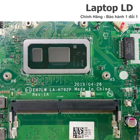 CPU và chipset trên main Acer Aspire A315-54 CPU i5-8265U LA-H792P — Laptop LD