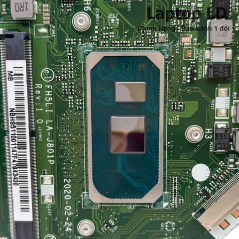 CPU và chipset trên main Acer Aspire A315-56 CPU i3-1005G1 LA-J801P — Laptop LD