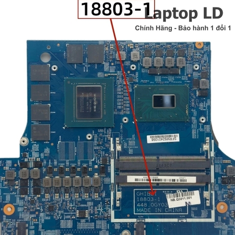 Mặt trước main Acer Predator PT515-51 CPU i7-8750H RTX 2060 18803-1 — Laptop LD