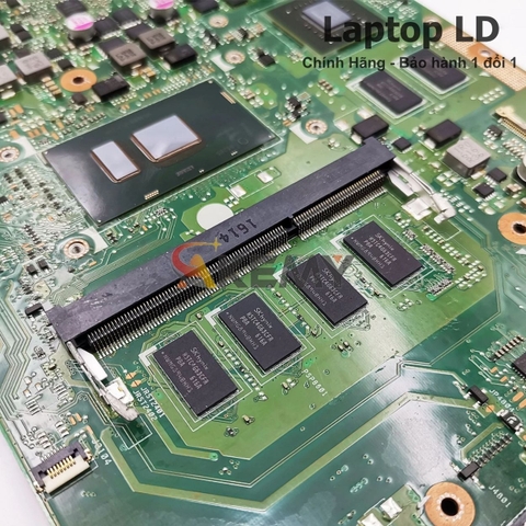 Khe/điểm hàn RAM trên main Asus X555UB / X555UJ / X555UA CPU i5-6200U — Laptop LD