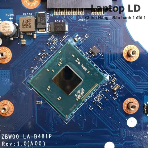 CPU và chipset trên main Dell Inspiron 15 3531 CPU N3530 LA-B481P — Laptop LD