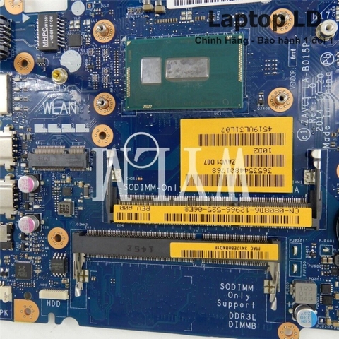 Khe/điểm hàn RAM trên main Dell Inspiron 5448 / 5443 / 5548 / 5543 CPU i5-5200 LA-B016P — Laptop LD