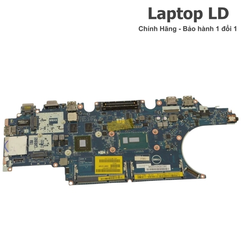 Mặt trước bo mạch chủ Dell Latitude E5450 hiển thị chipset và linh kiện
