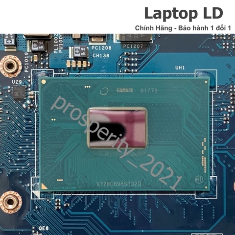 CPU và chipset trên main Dell XPS 15 9560 CPU i7-7700HQ LA-E331P — Laptop LD