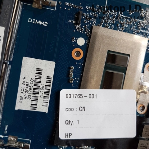 CPU và chipset trên main HP EliteBook 820 G3 CPU i5-6200U 6050A2892301 — Laptop LD