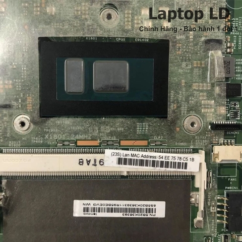 CPU và chipset trên main Lenovo Flex 3-1480 / Yoga 500-14ISK CPU i5-6200 — Laptop LD
