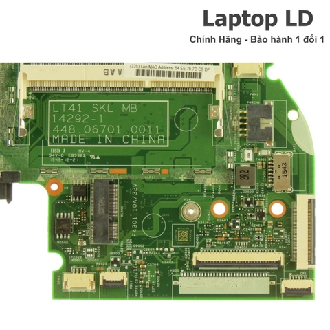 Khe/điểm hàn RAM trên main Lenovo IdeaPad 500S-14ISK / 300S-14ISK CPU i5-6200U 14292-1 — Laptop LD