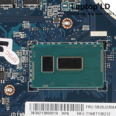 CPU và chipset trên main Lenovo Ideapad Z51-70 CPU i5-5200U LA-C282P — Laptop LD