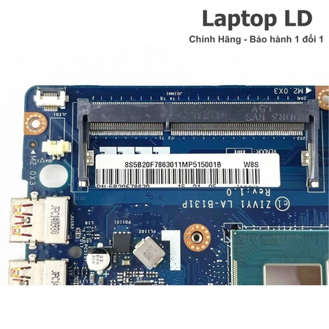 Khe/điểm hàn RAM trên main Lenovo Y40-80 CPU i7-5500U LA-B131P — Laptop LD