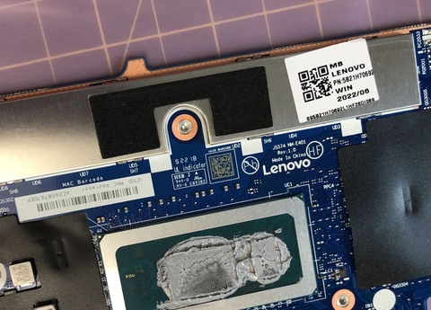 GIA Main Lenovo IdeaPad 5 15IAL7 CPU i7-1255U 1.7GHz NM-E401