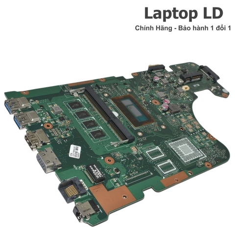 Mainboard Asus K555LD X555LD đang được kiểm tra hoạt động thực tế