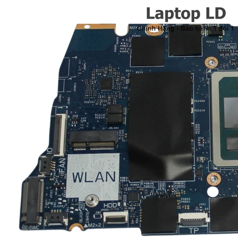 Tổng thể mainboard Dell 15 DC15250 i7-1355U mã LA-M366P