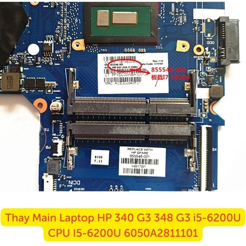 Bo mạch chủ HP 340 G3 i5-6200U 6050A2811101 chính hãng HP