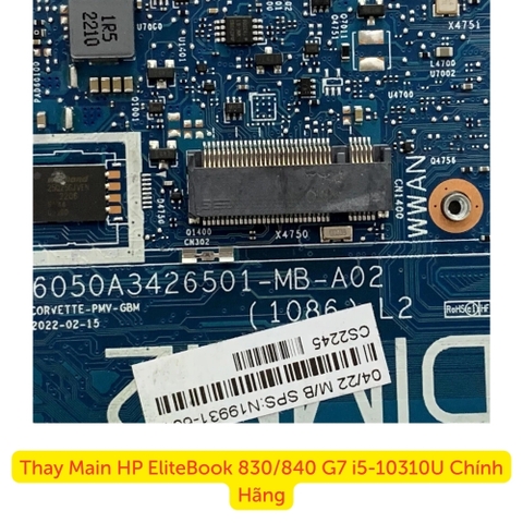 Thay main HP EliteBook 830 840 G7 i5-10310U uy tín lấy ngay