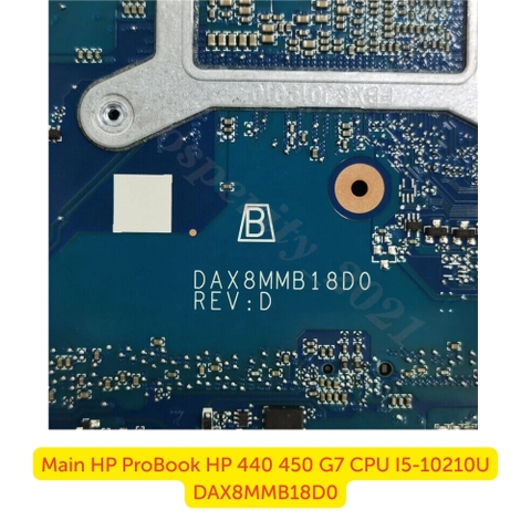 Bo mạch chủ HP ProBook 440/450 G7 i7-10510U DAX8MMB18D0 chính hãng HP