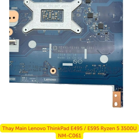 Mainboard Lenovo ThinkPad E495 E595 CPU Ryzen 5 3500U