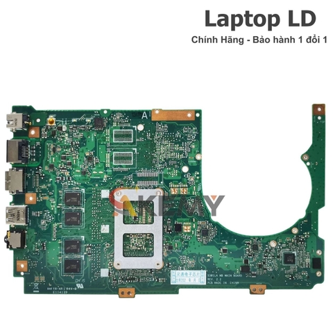 Mặt sau main Asus S301LA CPU i5-4200U