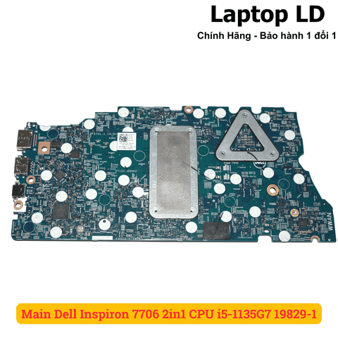 Mặt sau main Dell Inspiron 7706 2in1 CPU i5-1135G7 mã 19829-1