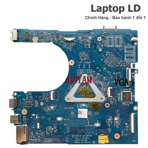 Mặt sau main Dell Vostro 3459 / 5459 / 3559 / 5559 CPU i5-6200U LA-D071P