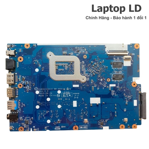 Mặt sau main Lenovo Ideapad 100-15IBD CPU i3-5005U NM-A681 CG410/CG510