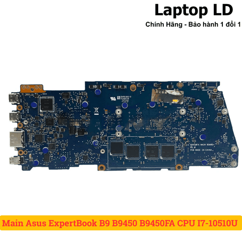 Mặt sau mainboard Asus ExpertBook B9 B9450 / B9450FA CPU i7-10510U