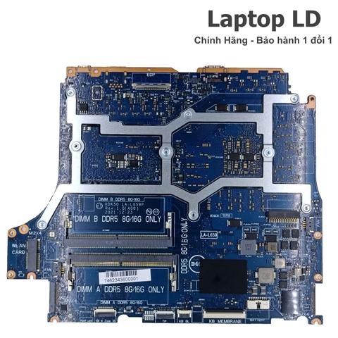 Mặt sau mainboard Dell G15 5520 i7-12700H RTX 3060 LA-L659P chính hãng