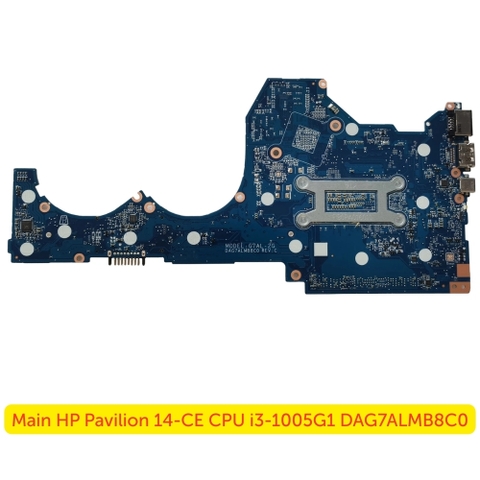 Mặt Sau Mainboard HP Pavilion 14-CE CPU i3-1005G1 DAG7ALMB8C0