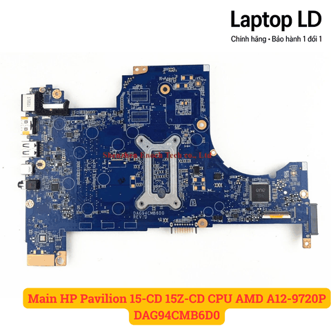 Mặt sau Mainboard HP Pavilion 15-CD 15Z-CD