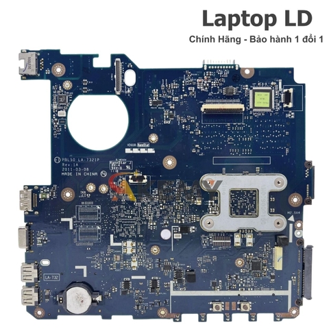 Mặt trước mainboard laptop Asus X43B / X43U / K43B / K43U LA-7321P