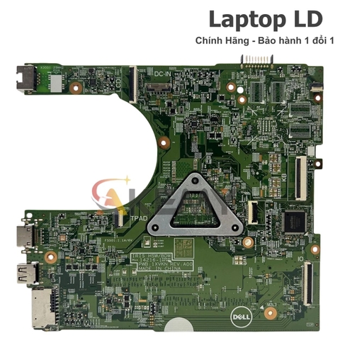 Mặt sau mainboard laptop Dell Inspiron 3458 / 3558 CPU i5-5200U mã 14216-1