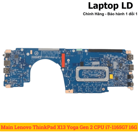 Mặt sau mainboard Lenovo ThinkPad X13 Yoga Gen 2 CPU i7-1165G7 RAM 16GB
