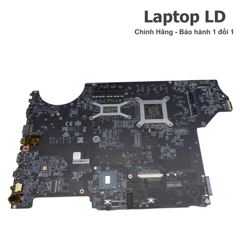 Mặt sau mainboard MSI GL62M 7RD CPU i5-7300HQ GTX 1050 chính hãng